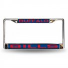 buffalo bills nfl football logo laser chrome license plate frame usa made