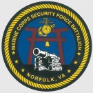 4" MARINE CORPS NORFOLK SECURITY FORCE BATTALION STICKER DECAL USA MADE