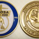 USS TINOSA SSN-606 SUBMARINE SERVICE CHALLENGE COIN