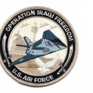 USAF AIR FORCE  OIF OPERATION IRAQI FREEDOM  EMBROIDERED PATCH