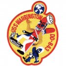 4.5" NAVY USS WARRINGTON DD-843 SHIP WWII EMBROIDERED PATCH