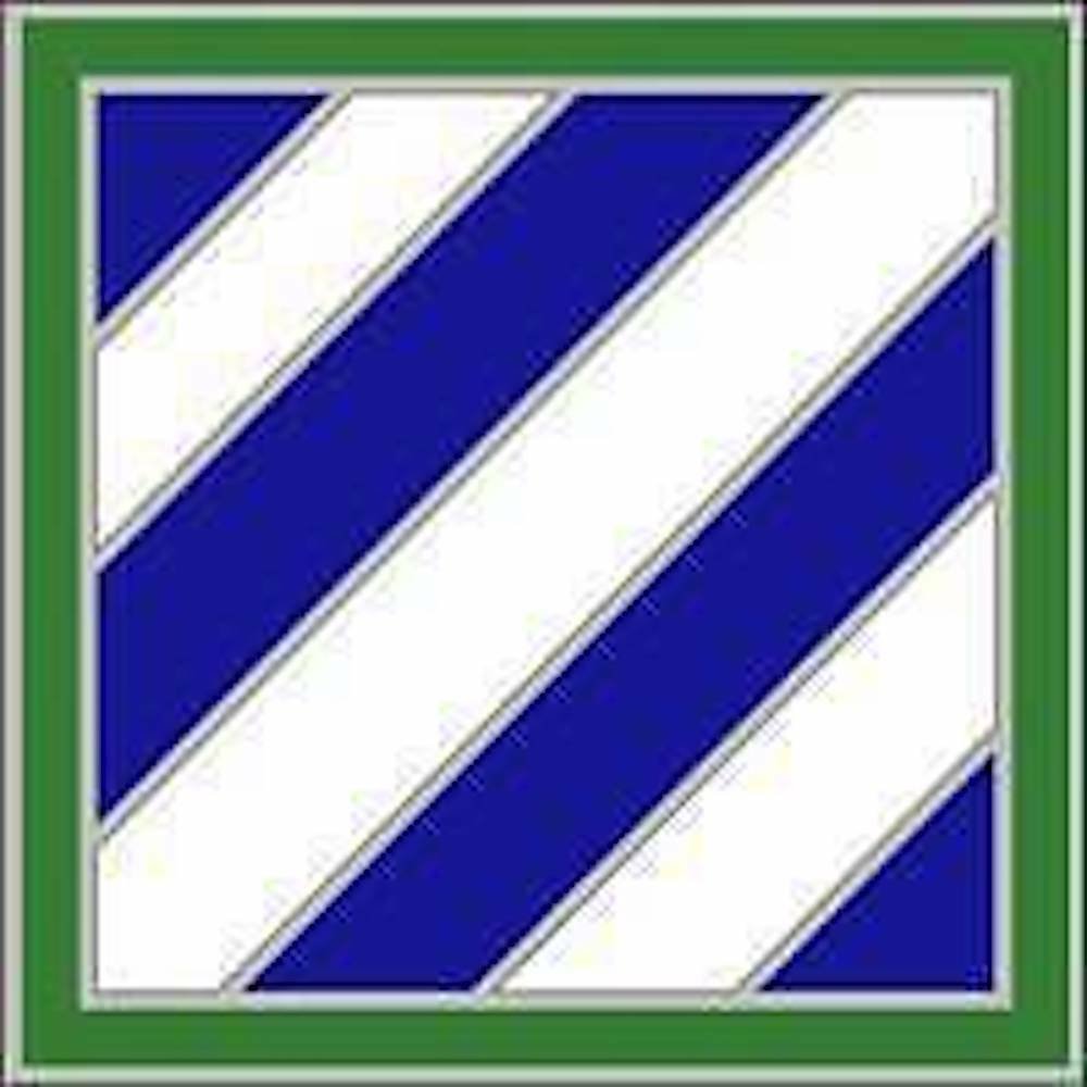 ARMY 3RD INFANTRY  DIV COMBAT IDENTIFICATION ID  BADGE