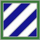 ARMY 3RD INFANTRY  DIV COMBAT IDENTIFICATION ID  BADGE