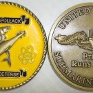USS POLLACK SSN-603 SUBMARINE SERVICE CHALLENGE COIN