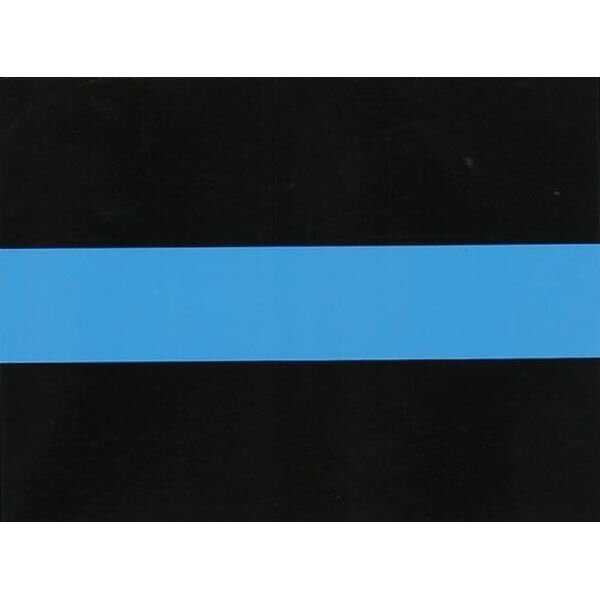 THIN BLUE LINE POLICE WINDOW CAR STICKER DECAL