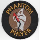 4" USAF AIR FORCE F-4 VIETNAM ERA PHANTOM PHLYER KOREA EMBROIDERED JACKET PATCH