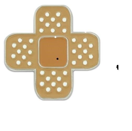 BAND AIDE LAPEL MEDICAL BADGE PIN NEW !! FREE USA SHIPPING