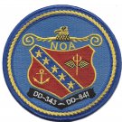 4.5" NAVY USS NOA DD-841 EMBROIDERED PATCH