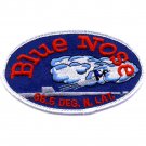 4" BLUE NOSE 66.5 DEGREES N. LATITUDE EMBROIDERED PATCH