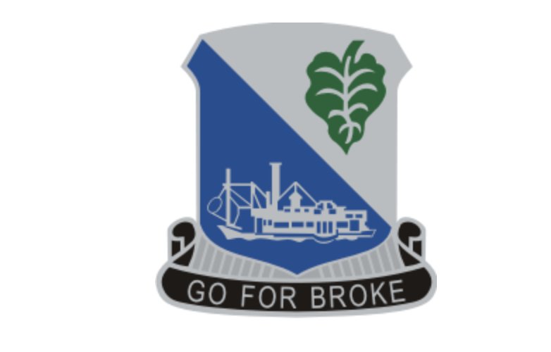 4" 442nd infantry regiment dui army bumper sticker decal usa made