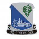 4" 442nd infantry regiment dui army bumper sticker decal usa made