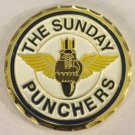 NAVY THE  SUNDAY PUNCHERS VF-75  INTRUDER CHALLENGE COIN