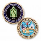 SERGEANT MAJOR OF THE ARMY E-9 MILITARY 1.75" CHALLENGE COIN