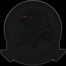 4" USMC MARINE CORPS VMM-268 RED DRAGONS BLACKOUT MILITARY HOOK & LOOP PVC PATCH