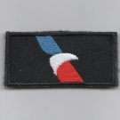 USAF AIR FORCE FSS AMERICAN AIRLINES BLACK HOOK & LOOP EMBROIDERED JACKET PATCH