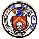 5" NAVY DD-946 EDSON EMBROIDERED PATCH