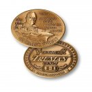 USS HARRY S. TRUMAN CVN-75 2.25" NAVY CHALLENGE COIN