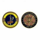 MARINE CORPS  MCAS -1 YUMA NCO STAFF FALCONERS SQUADRON CHALLENGE COIN