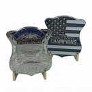 2.5" BOSTON POLICE RED SOX FENWAY PARK 2018 WORLD CHAMPIONS  CHALLENGE COIN