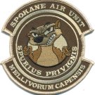 USCBP SPOKANE AIR UNIT HONEY BADGERS WASHINGTON BROWN EMBROIDERED PATCH