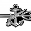 5"  NAVY SEAL UDT UNDERWATER DEMOLITION TEAM SILVER  STICKER DECAL USA MADE