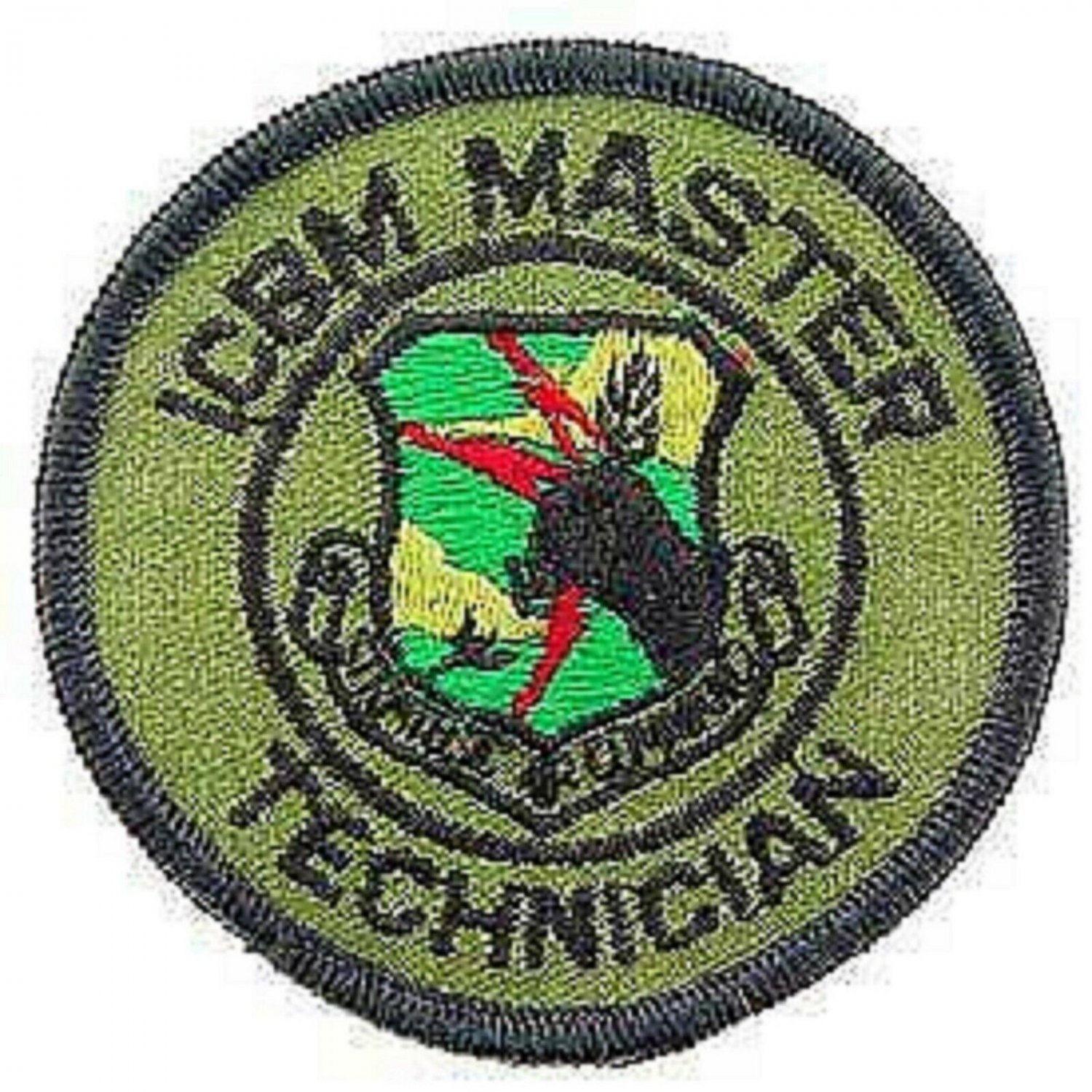 AIR FORCE  STRATEGIC AIR SAC ICBM JOURNEYMAN EMBROIDERED  PATCH