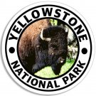 YELLOWSTONE NATIONAL PARK BISON 4" USA MADE STICKER DECAL