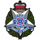 AUSTRALIA VICTORIA POLICE AUSSIE 4" TENEZ LE DROIT STICKER DECAL MADE IN USA