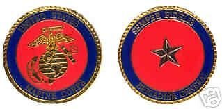 Usmc Marine Corps Brigadier General Challenge Coin