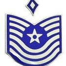 AIR FORCE USAF E-7 FIRST  SERGEANT RANK  LAPEL HAT PIN