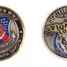 SOUTH DAKOTA AIR NATIONAL GUARD  ANG 114TH FIGHTER WING CHALLENGE COIN