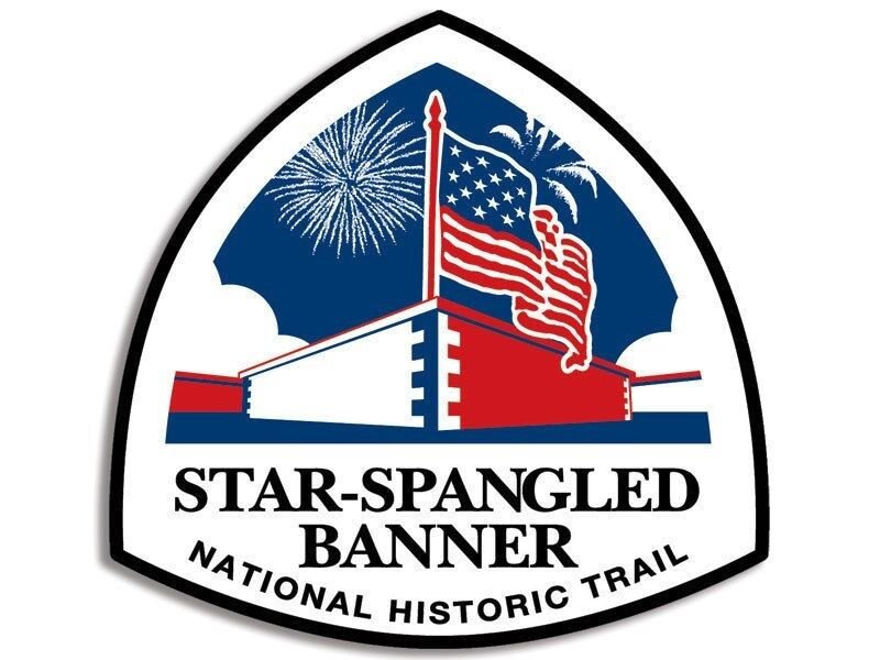 STAR SPANGLED BANNER NATIONAL PARK  4"  BUMPER STICKER DECAL MADE IN USA