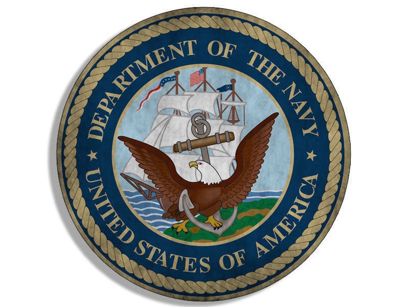 4" vintage navy seal decal sticker - logo old distressed
