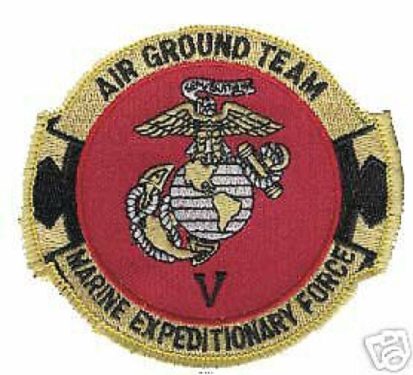 USMC MARINE CORPS EXPEDITIONARY FORCE V TEAM PATCH