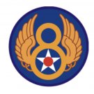 4" air force 8th wwii bumper sticker decal usa made