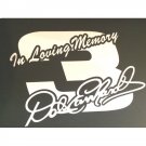 dale earnhardt in loving memory #3 car auto bumper sticker decal made in usa