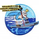6" NAVY USS SS-524 PICKEREL EMBROIDERED PATCH