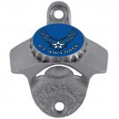 AIR FORCE LOGO WALL MOUNTED USA MADE MILITARY  BOTTLE OPENER