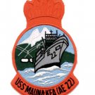 5" NAVY AE-22 MAUNAKEA EMBROIDERED PATCH