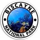 BISCAYNE NATIONAL PARK TOOLBOX CAR HELMET STICKER DECAL 4" MADE IN USA