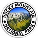 ROCKY MOUNTAIN NATIONAL PARK TOOLBOX CAR HELMET STICKER DECAL 4" MADE IN USA