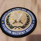 ESKAN VILLAGE AIR FORCE  BASE SAUDI ARABIA INHERENT RESOLVE HOOK & LOOP PATCH