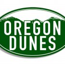 5" oregon dunes green mountain bumper sticker decal made in usa