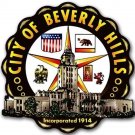 BEVERLY HILLS CALIFORNIA CITY SEAL 4" DECAL STICKER MADE IN USA