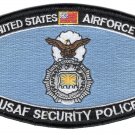 4.5" AIR FORCE SECURITY POLICE MOS EMBROIDERED PATCH