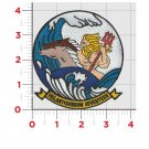 4" NAVY HS-17 NEPTUNE'S RAIDERS HELICOPTER SQUADRON MILITARY EMBROIDERED PATCH
