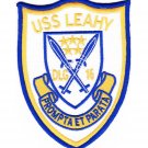 5" NAVY USS DLG-16 LEAHY LEADER EMBROIDERED PATCH