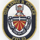 5" NAVY USS LEWIS B PULLER FFG-23 EMBROIDERED PATCH