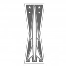 4" us military usaf missile maintenance badge bumper sticker decal usa made