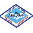 4.5" NAVY USS SSN-684 CAVALLA BLUE EMBROIDERED PATCH